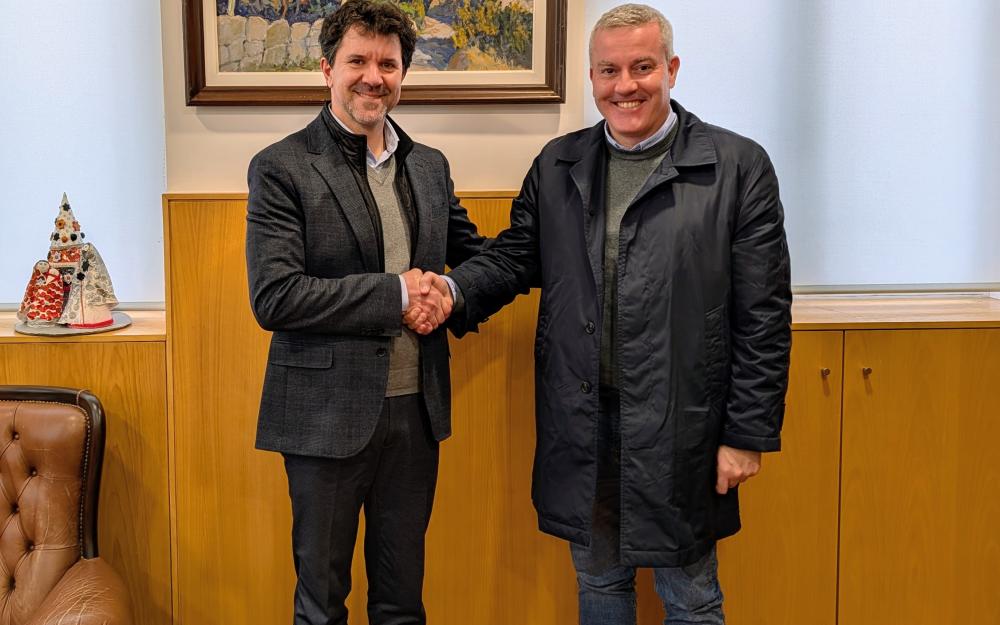 Primeira reunión institucional entre os rexedores da Cañiza e Melgaço