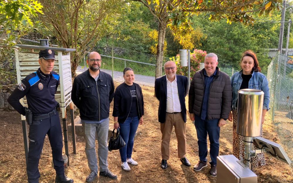 Recoñecemento oficial á estación meteorolóxica da AEMET, situada no recinto escolar do CPI da Cañiza, tras 25 anos de colaboración na recollida de parámetros meteorolóxicos