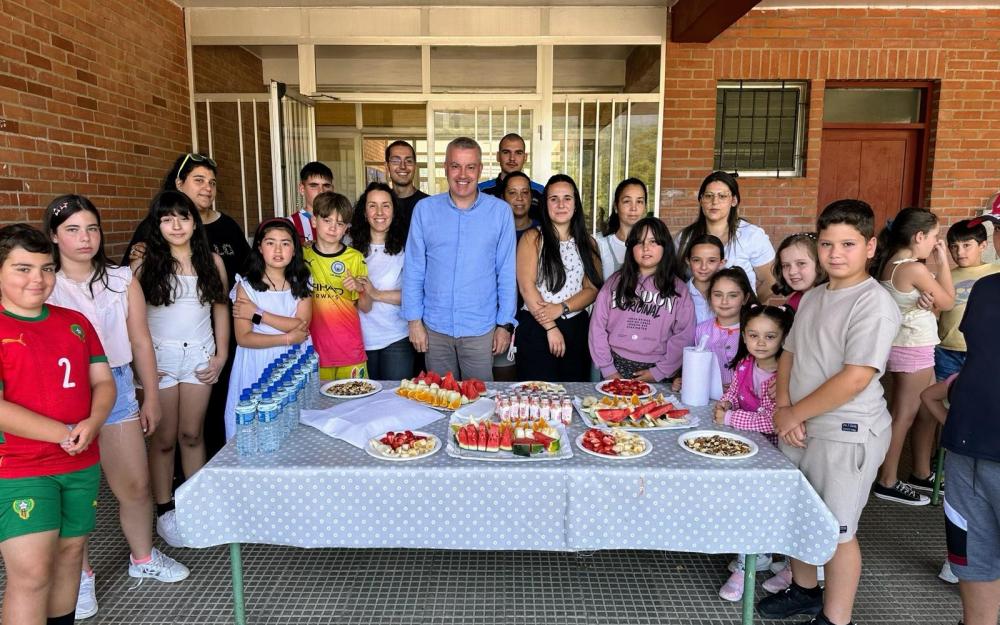 Nova Xornada dos “Almorzos Saudables” co Alumnado do CEIP de Valeixe