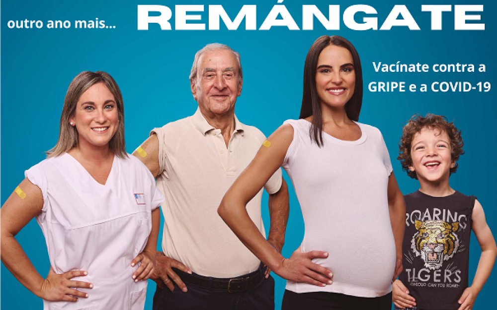 0 25 de outubro a Consellería de Sanidade da Xunta de Galicia arranca a campaña de vacinación contra a Gripe e a Covid-19 para este 2023