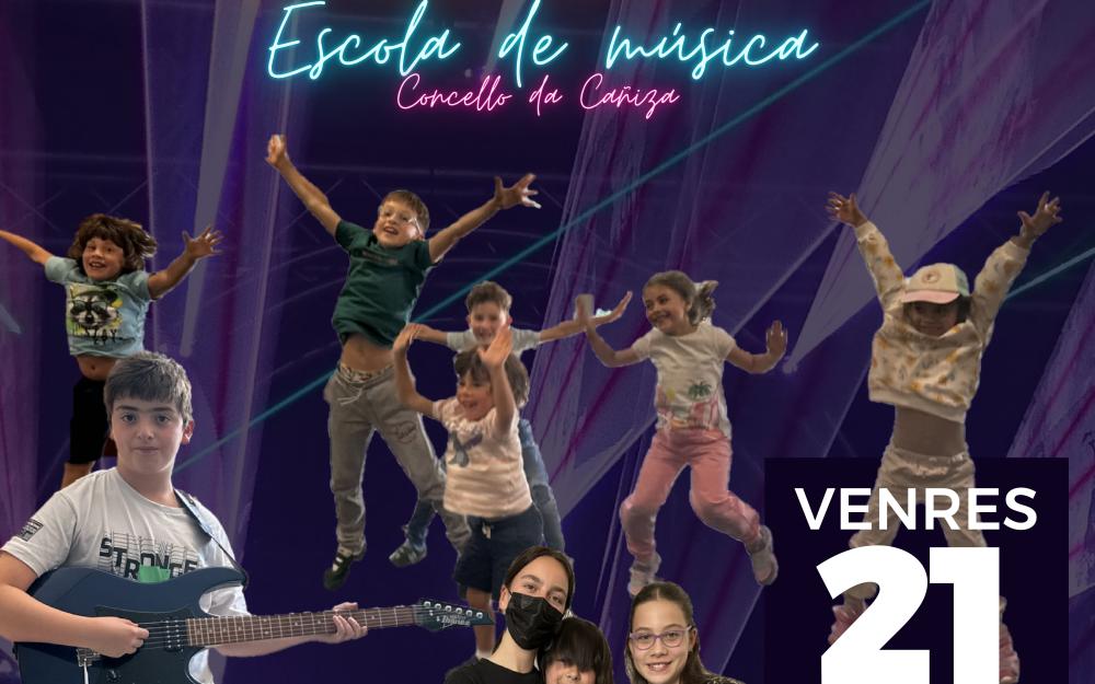 A Escola de Música da Cañiza celebra o concerto de Fin de Curso este venres, 21 de xuño, ás 20h na Escola de Música