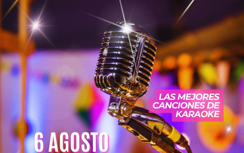 Noite de KARAOKE o 6 de agosto a partires das 22.30 na Praza Maior da Vila