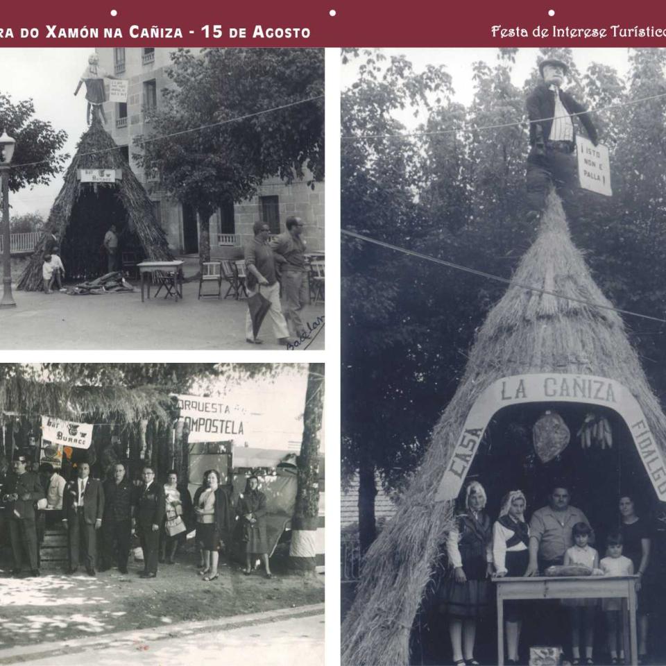La 1ª edición de la feria del Jamón de A Cañiza se celebró el 15 de agosto de 1967