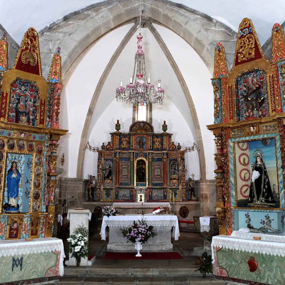Retablo Maior da Igrexa de Santiago de Parada