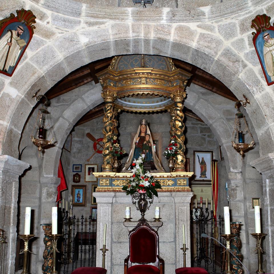 Retablo Maior da Igrexa de Santa María da Franqueira