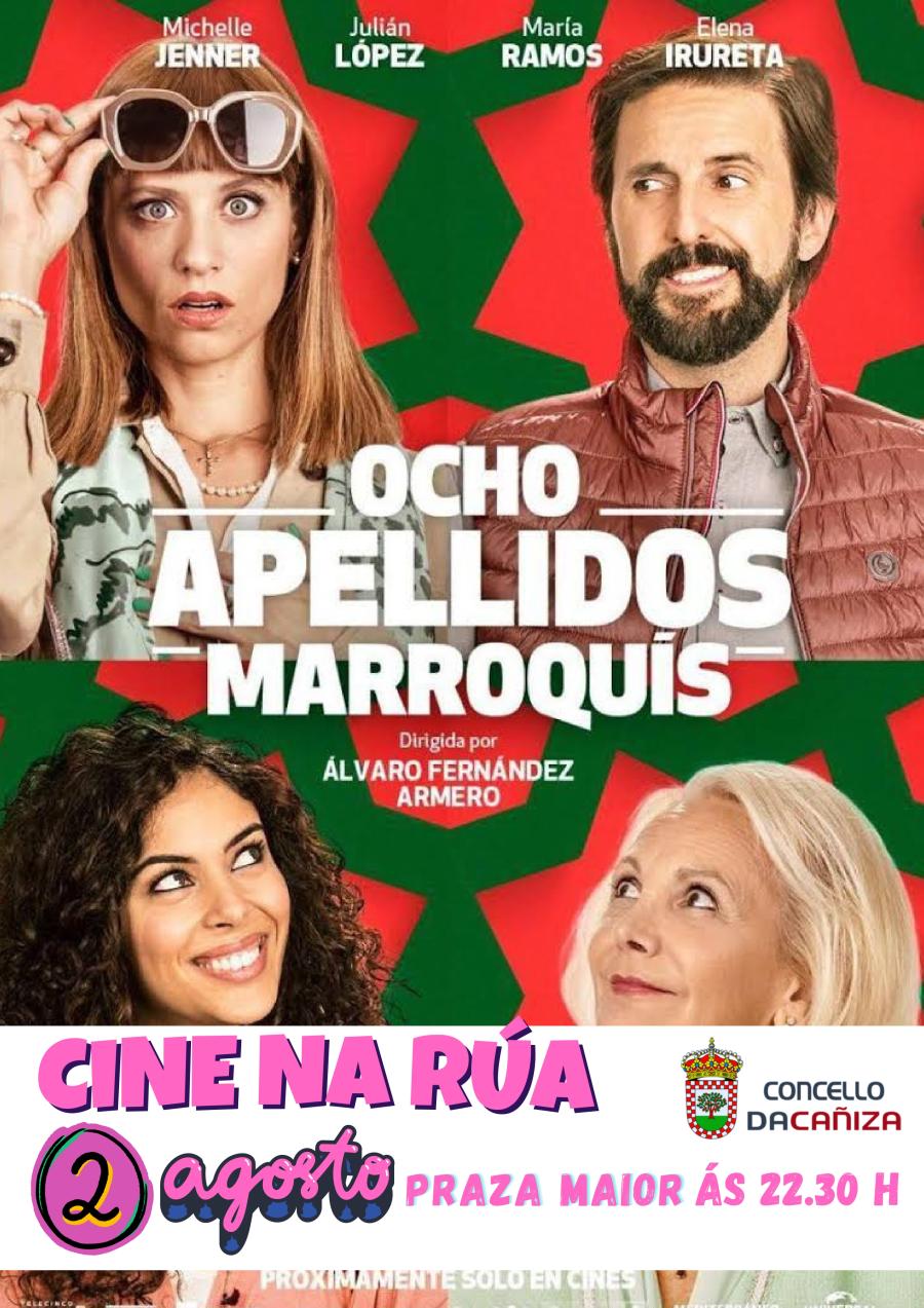 Cine na Rúa coa proxección da película « OCHO APELLIDOS MARROQUÍS»
