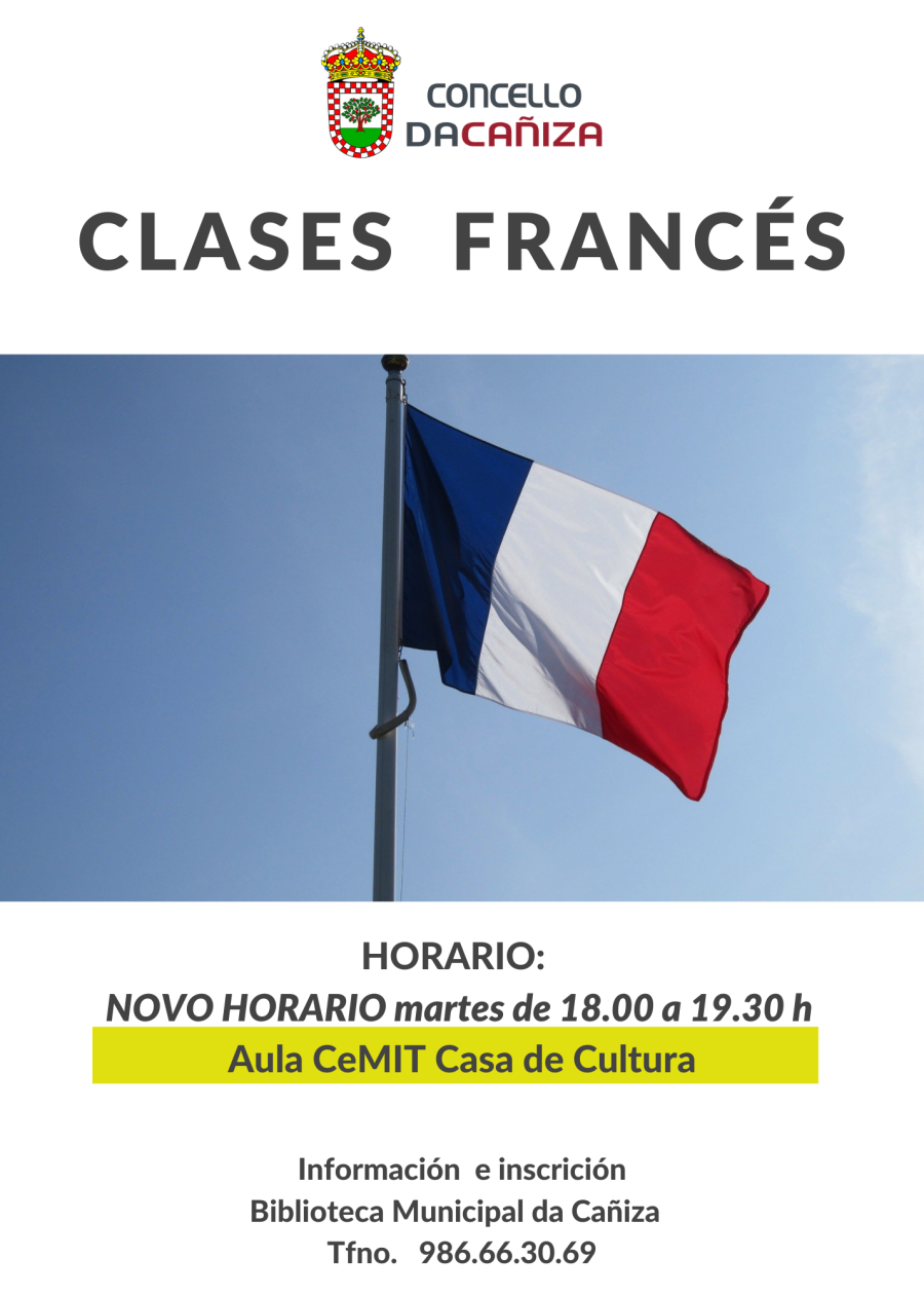 Ampliamos o horario das clases de francés ante a demanda de alumnos