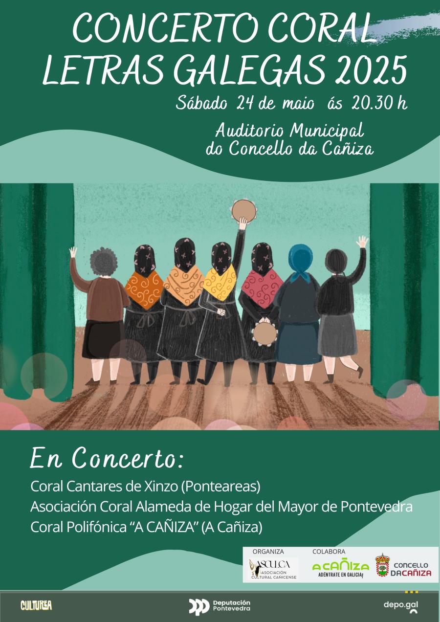 CONCERTO CORAIS LETRAS GALEGAS 2025