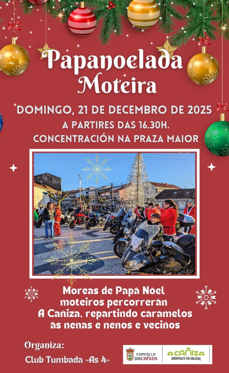 Papanoelada Moteira na Cañiza