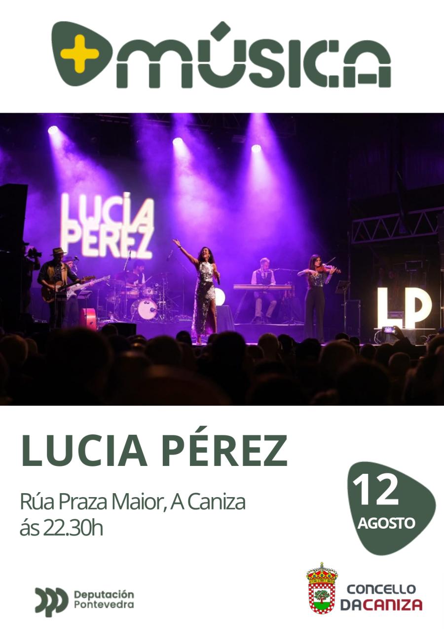 Lucía Pérez en concerto coa xira « XX Aniversario»