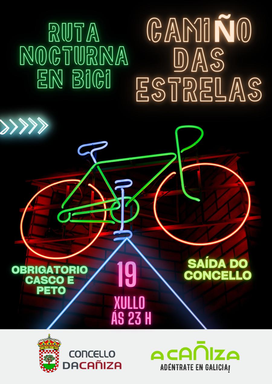 Ruta nocturna en Bici "Camiño das Estrelas"