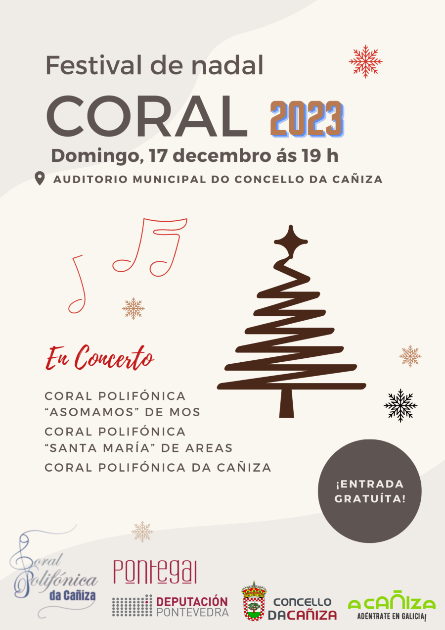 Festival de Nadal da Coral Polifónica da Cañiza 2023