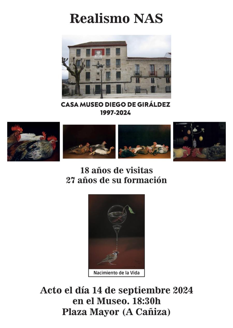 Casa Museo DIEGO DE GIRÁLDEZ.  Acto conmemorativo para celebrar os 27 anos da súa formación