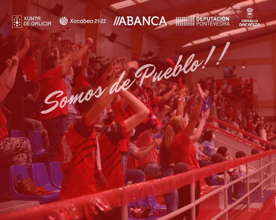 Presentación oficial del club de balonmano Saeplast A Cañiza. Temporada 2022-2023